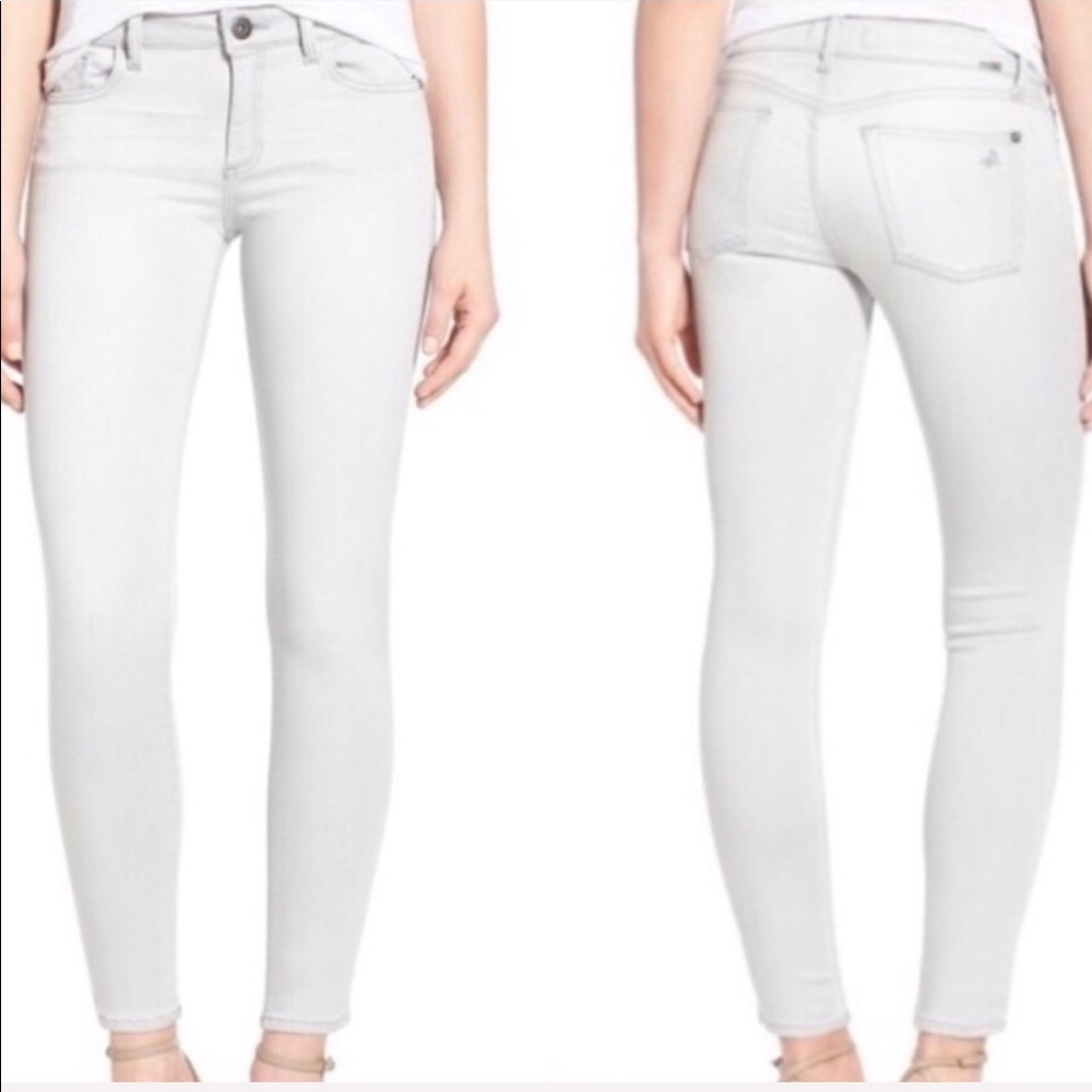 Dl1961 Margaux Light Grey Ankle Skinny Jea